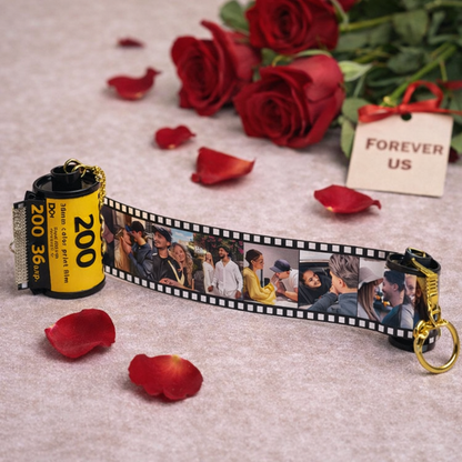 VelunaRose – Film Şeridi Fotoğraflı Anahtarlık